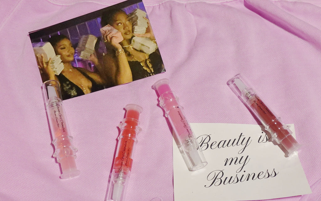 DreamGirl Kiss Collection: Cherry, Sugar, Cotton Candy & Plum Lip Plumpers